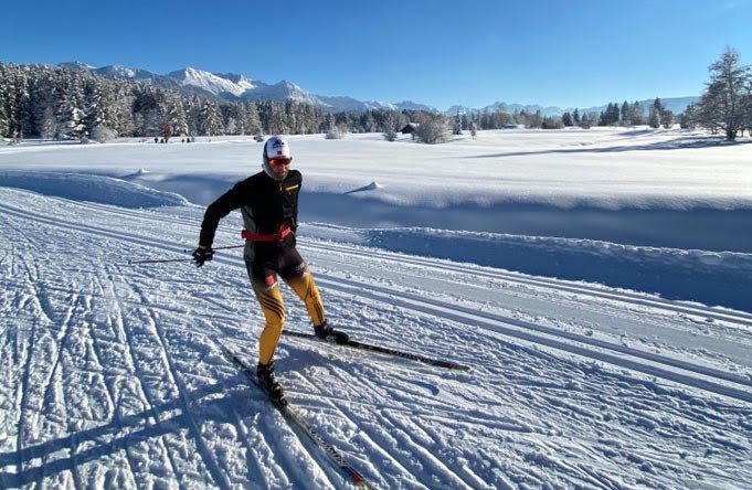 skating langlaufen