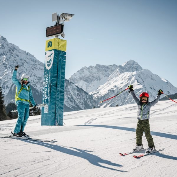 Adler 7 Shooting Oberstdorf Kleinwalsertal Bergbahnen am Heuberg, Parsennbahn. 28.02.22 (Foto: Daniel Kopatsch/focussed.allgaeu)