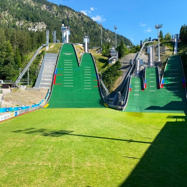 WM Skisprung Arena Oberstdorf Allgäu