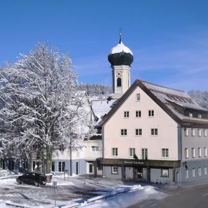 lamm aussen winter